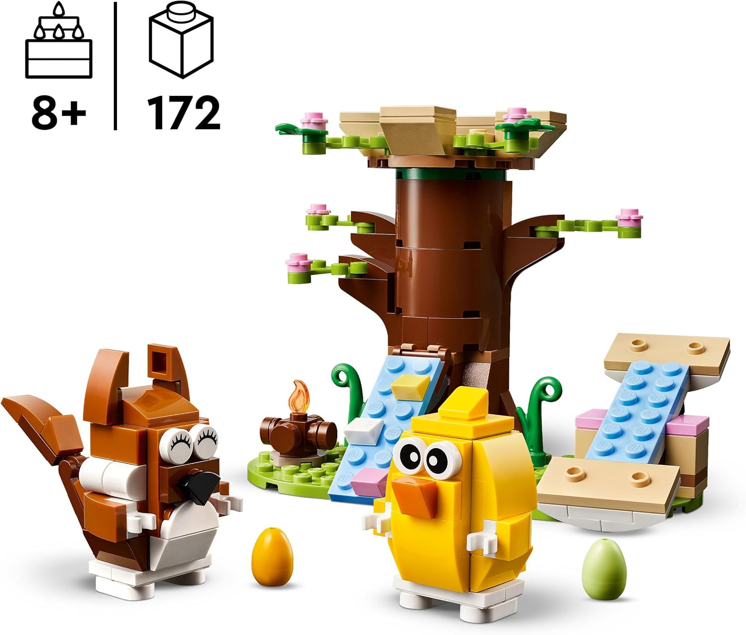 LEGO 40709 - Bauset mit Vogel und Eichhörnchen