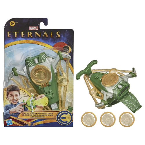 Marvel The Eternals Cosmic Disc Launcher Spielzeug inklusive 3 Scheiben