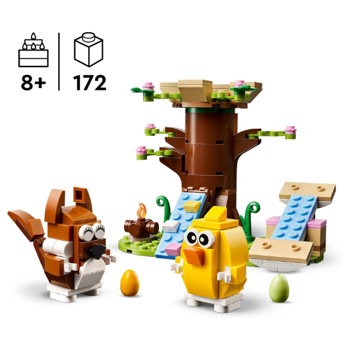 LEGO 40709 Bauset mit Vogel und Eichhörnchen
