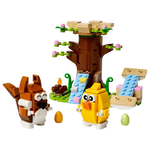 LEGO 40709 Bauset mit Vogel und Eichhörnchen